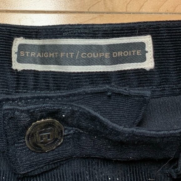 Brand new Haggar men's black corduroy pants - Picture 2 of 4